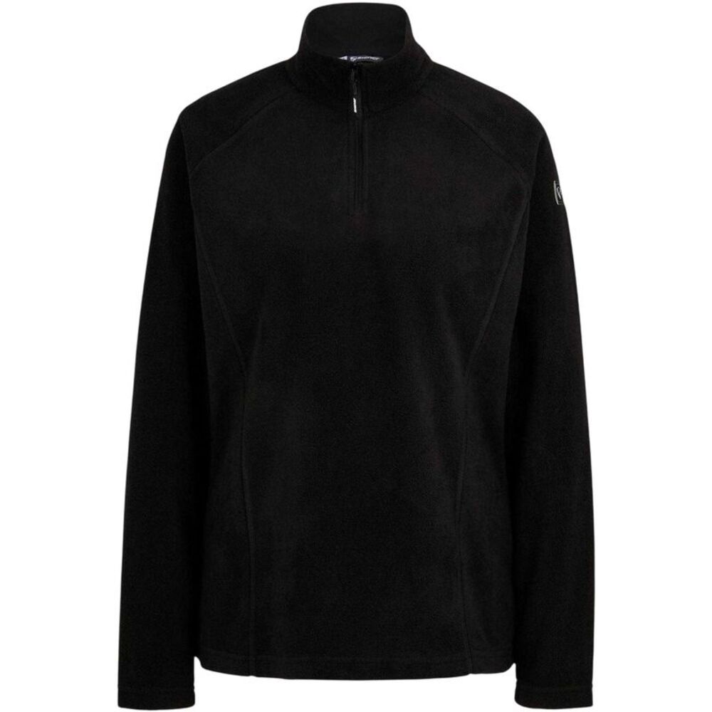 Ziener Womens/Ladies Januki Half Zip Fleece / Black